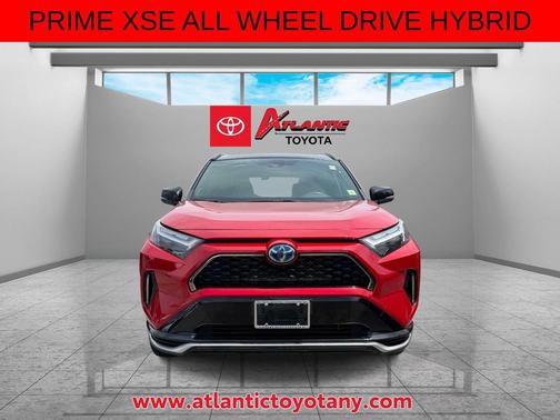 Supersonic Red/Midnight Black Metallic 2022 Toyota RAV4 Prime XSE