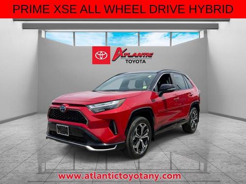 Supersonic Red/Midnight Black Metallic 2022 Toyota RAV4 Prime XSE