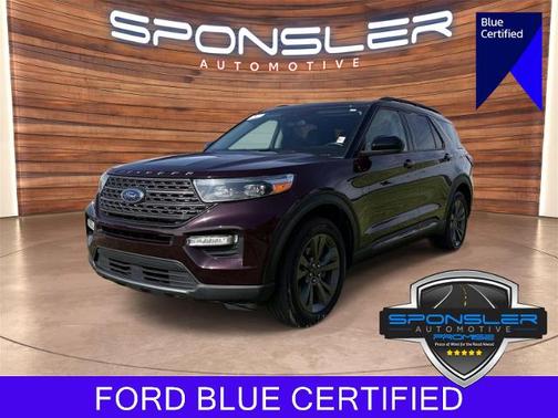 JEWEL RED MET TINTED CC 2022 Ford Explorer XLT