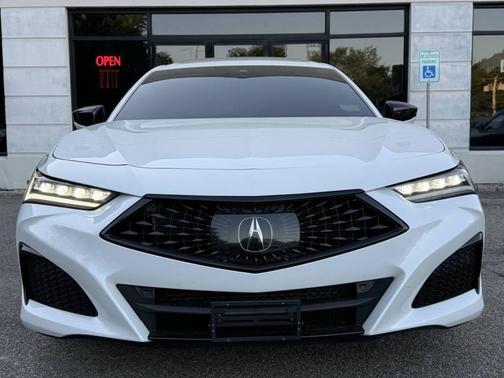 Off White 2021 Acura TLX A-Spec
