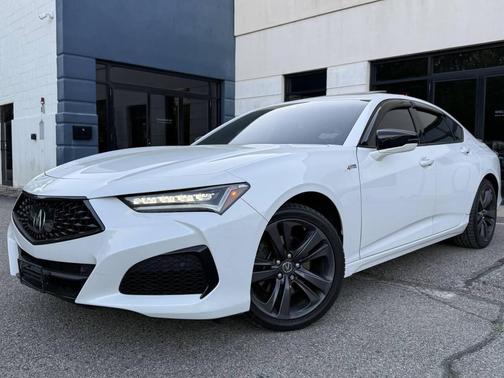 Off White 2021 Acura TLX A-Spec