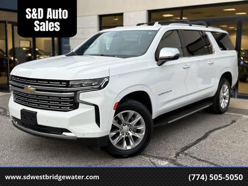 Off White 2021 Chevrolet Suburban Premier