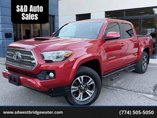Barcelona Red Metallic 2017 Toyota Tacoma TRD Sport