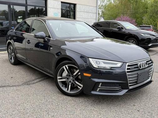 Blue 2017 Audi A4 2.0T Premium Plus