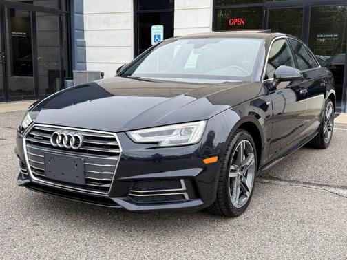 Blue 2017 Audi A4 2.0T Premium Plus