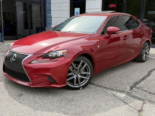 Burgundy 2014 Lexus IS 250 Base