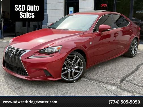 Burgundy 2014 Lexus IS 250 Base
