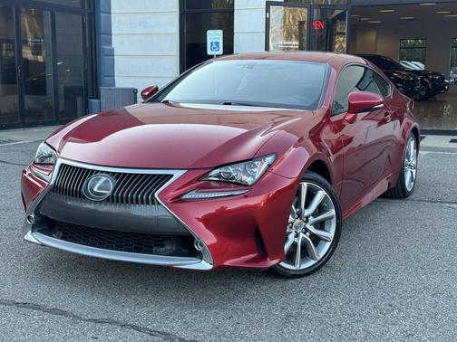 Burgundy 2016 Lexus RC 300 Base