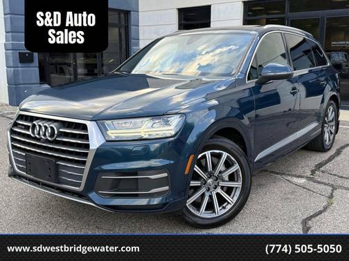 Blue 2018 Audi Q7 2.0T Premium Plus