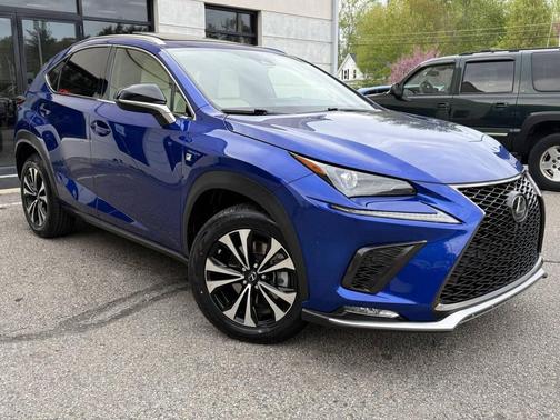 Ultrasonic Blue Mica 2.0 2021 Lexus NX 300 F Sport