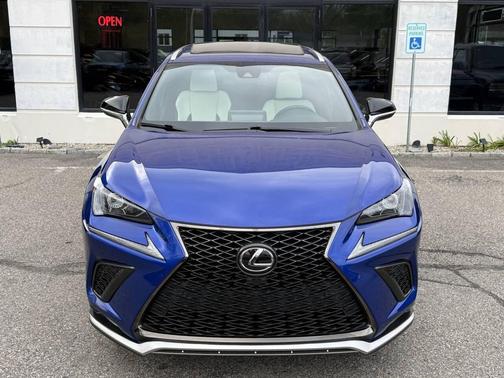 Ultrasonic Blue Mica 2.0 2021 Lexus NX 300 F Sport
