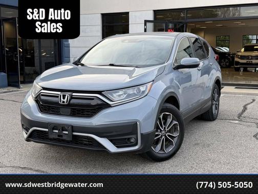 Gray 2020 Honda CR-V AWD EX-L