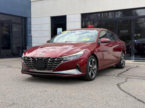 Ultimate Red 2023 Hyundai ELANTRA HEV Limited