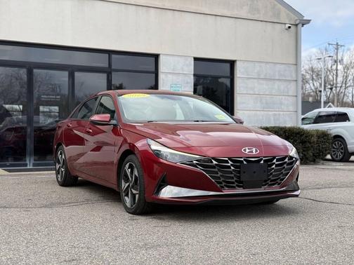 Ultimate Red 2023 Hyundai ELANTRA HEV Limited