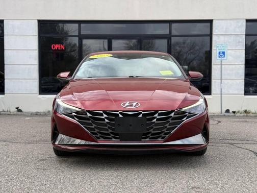 Ultimate Red 2023 Hyundai ELANTRA HEV Limited