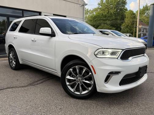 White Knuckle Clearcoat 2021 Dodge Durango SXT Plus