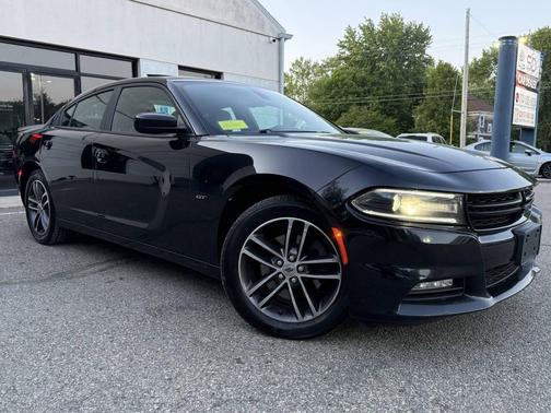 Pitch Black Clearcoat 2018 Dodge Charger GT