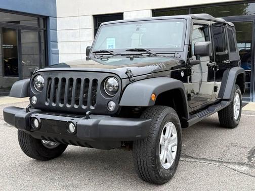 Black Clearcoat 2016 Jeep Wrangler Unlimited Sport