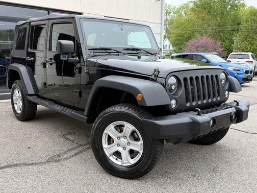Black Clearcoat 2016 Jeep Wrangler Unlimited Sport