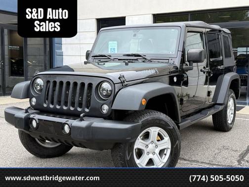 Black Clearcoat 2016 Jeep Wrangler Unlimited Sport