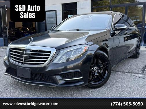 Black 2015 Mercedes-Benz S-Class 4MATIC