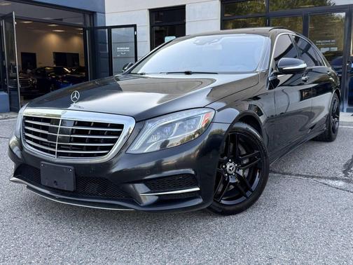 Black 2015 Mercedes-Benz S-Class 4MATIC