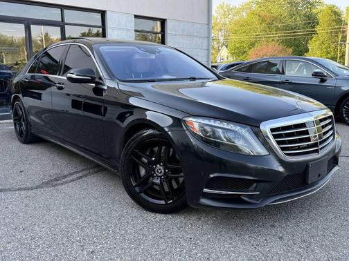 Black 2015 Mercedes-Benz S-Class 4MATIC