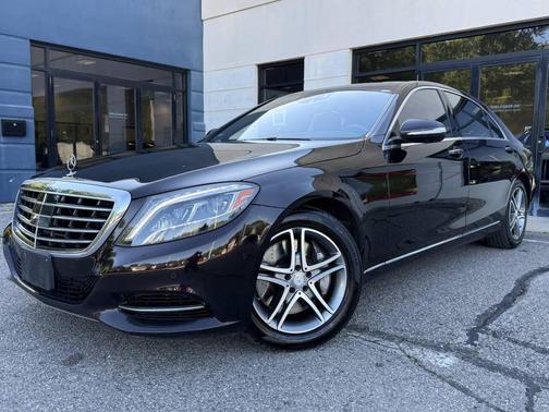 Black 2016 Mercedes-Benz S-Class 4MATIC