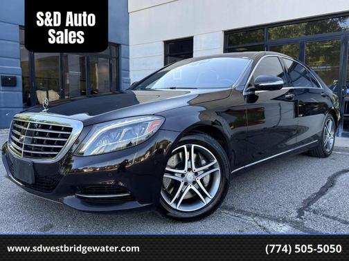 Black 2016 Mercedes-Benz S-Class 4MATIC