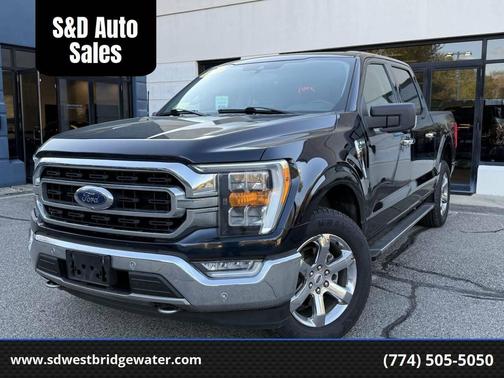 Antimatter Blue Metallic 2021 Ford F-150 XLT