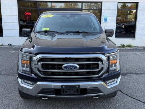 Antimatter Blue Metallic 2021 Ford F-150 XLT