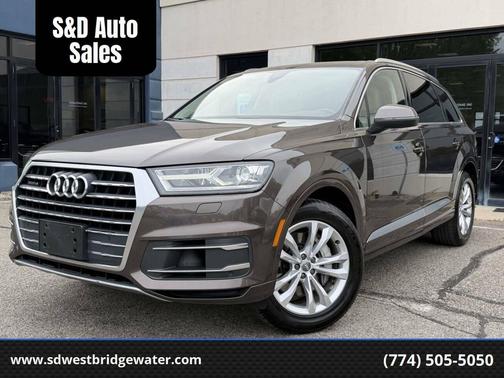 Argus Brown Metallic 2018 Audi Q7 3.0T Premium Plus
