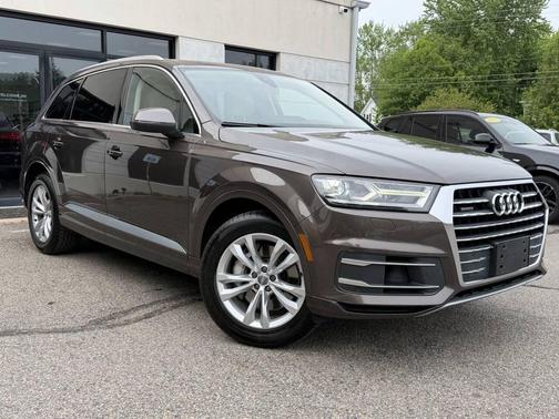 Argus Brown Metallic 2018 Audi Q7 3.0T Premium Plus