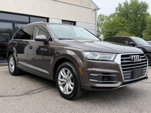 Argus Brown Metallic 2018 Audi Q7 3.0T Premium Plus