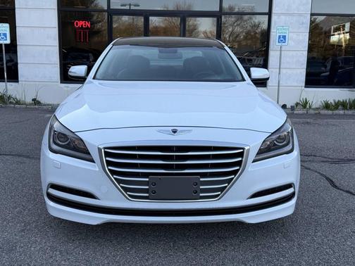 Casablanca White 2016 Hyundai Genesis 3.8