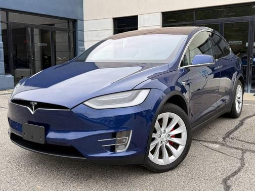 Deep Blue Metallic 2019 Tesla Model X Performance AWD 4dr SUV