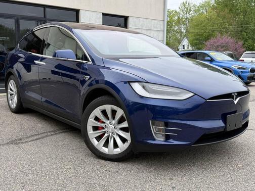 Deep Blue Metallic 2019 Tesla Model X Performance AWD 4dr SUV