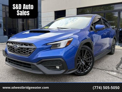 Blue 2022 Subaru WRX Limited