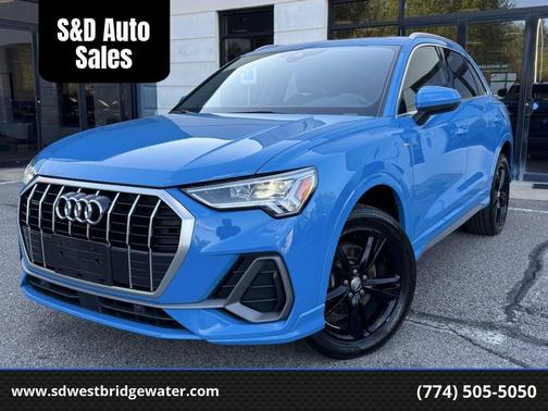 Turbo Blue 2020 Audi Q3 45 S line Premium Plus
