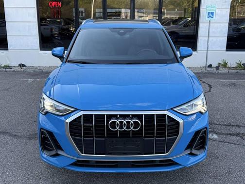 Turbo Blue 2020 Audi Q3 45 S line Premium Plus