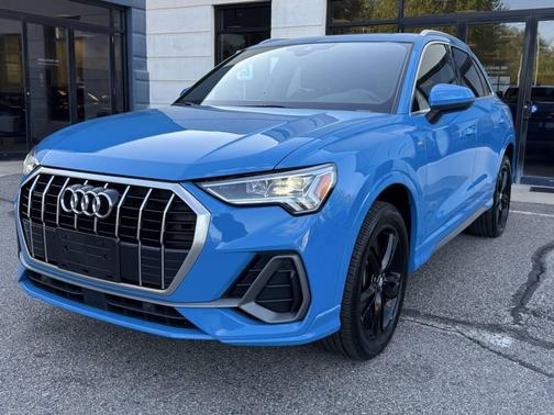 Turbo Blue 2020 Audi Q3 45 S line Premium Plus