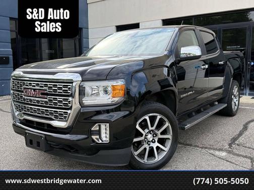 Onyx Black 2021 GMC Canyon Denali