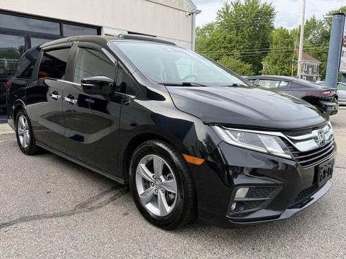 Crystal Black Pearl 2020 Honda Odyssey EX L w/Navi w/RES 4dr Mini Van and RES