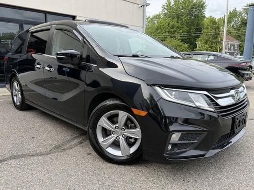 Crystal Black Pearl 2020 Honda Odyssey EX L w/Navi w/RES 4dr Mini Van and RES