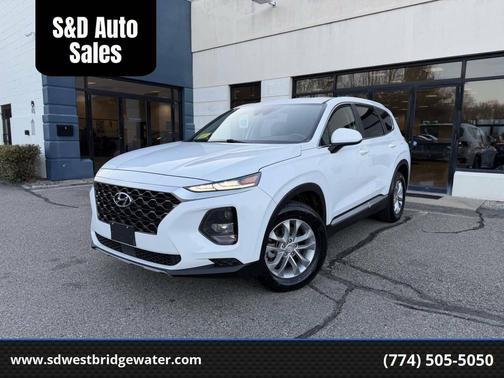 Quartz White 2019 Hyundai SANTA FE SE 2.4