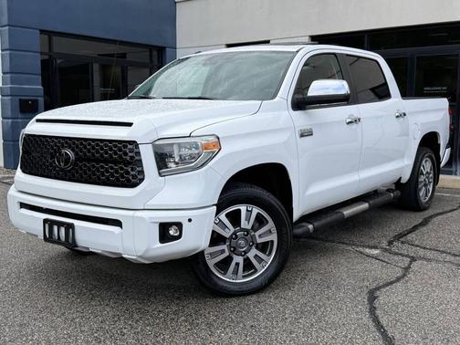 Super White 2018 Toyota Tundra Platinum