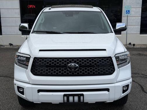Super White 2018 Toyota Tundra Platinum