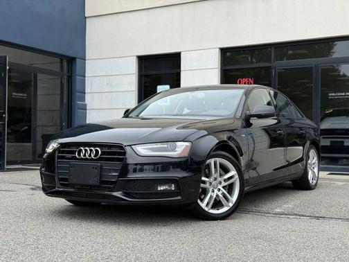 Black 2016 Audi A4 2.0T Premium