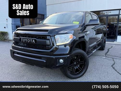 Attitude Black Metallic 2015 Toyota Tundra Platinum