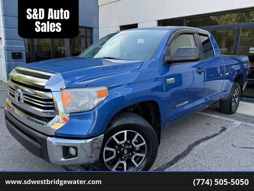 Blazing Blue Pearl 2016 Toyota Tundra SR5